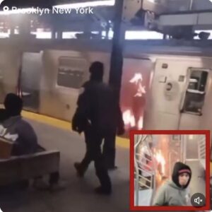 Officer Walks by Burning Victim