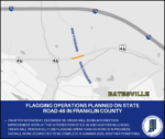 Flagging operations planned on State Road 46 in Batesville