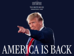 The White House Donald J Trump America is Back 2025