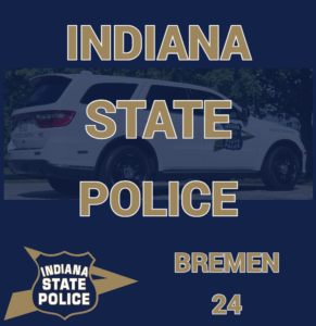 ISP Indiana State Police Bremen Post Logo