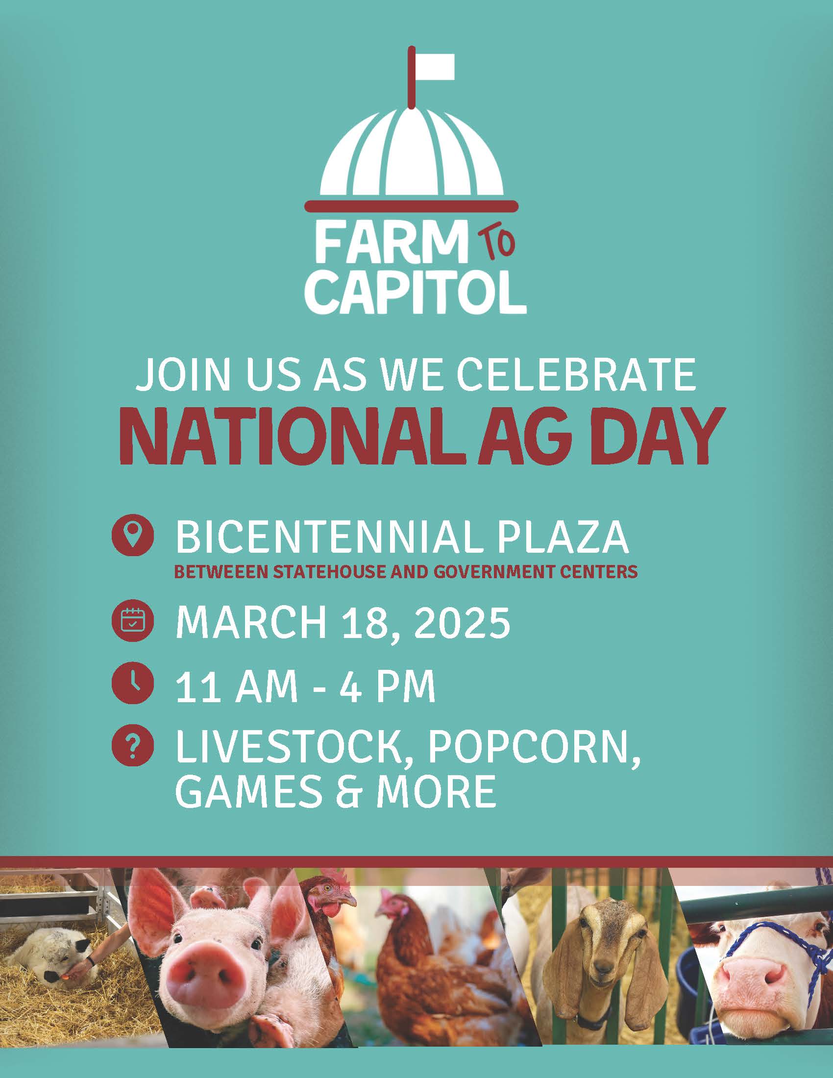 Farm to Capitol at Indiana Statehouse March 18th