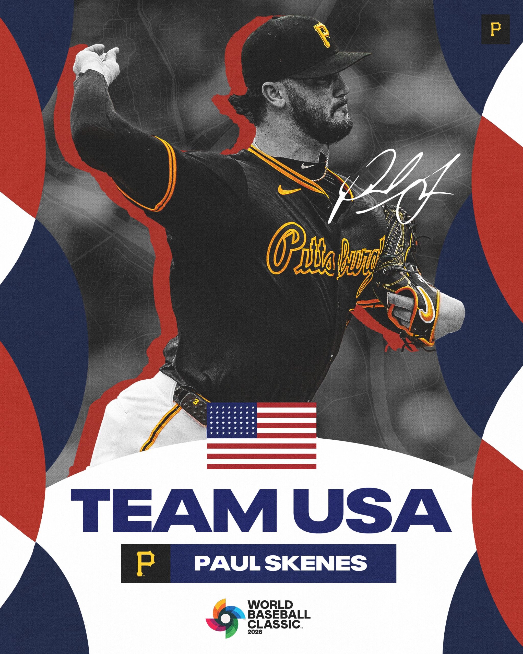 Paul Skenes to Represent Team USA in 2026 World Baseball Classic