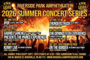 2026 Summer Concert Series at Riverside Park Amphitheater